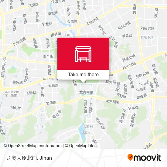 龙奥大厦北门 map