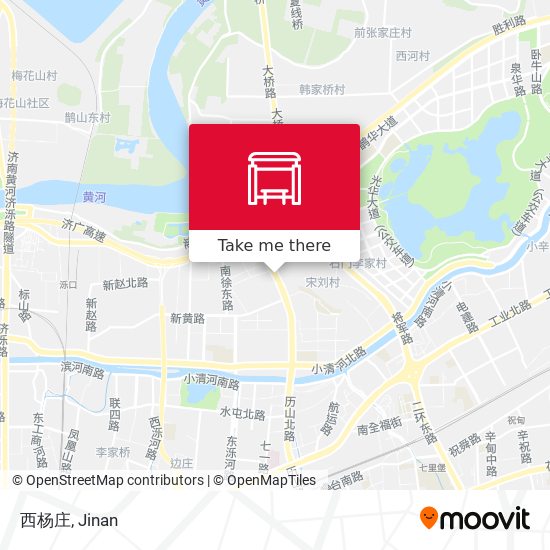 西杨庄 map