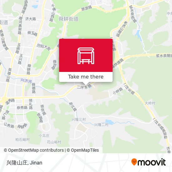 兴隆山庄 map