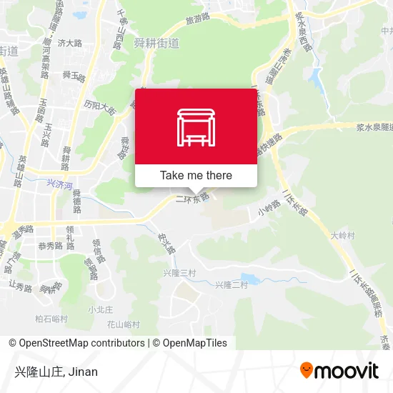 兴隆山庄 map