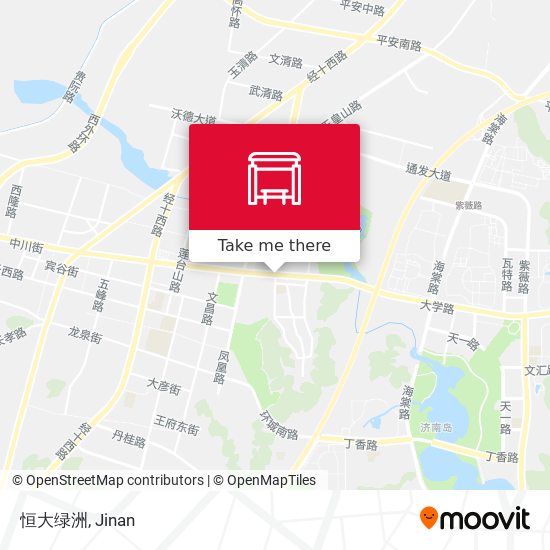 恒大绿洲 map