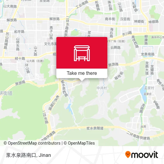 浆水泉路南口 map
