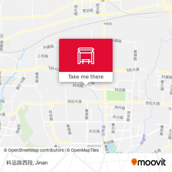 科远路西段 map