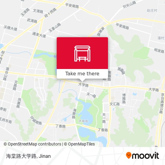 海棠路大学路 map