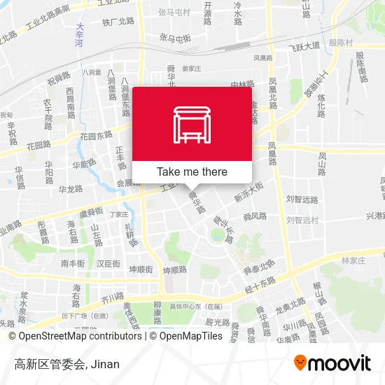 高新区管委会 map