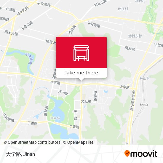 大学路 map