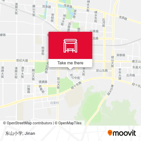 东山小学 map