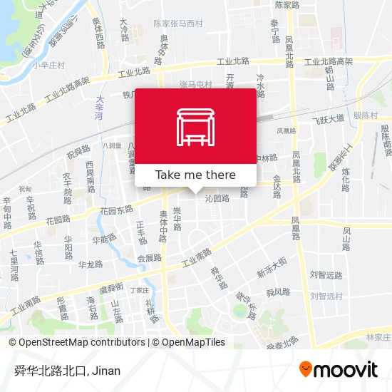舜华北路北口 map
