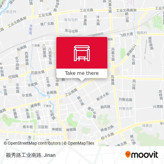 颖秀路工业南路 map