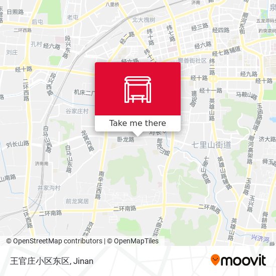 王官庄小区东区 map