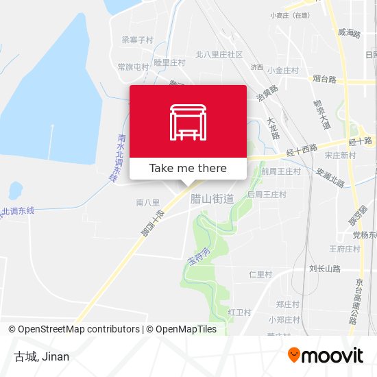 古城 map