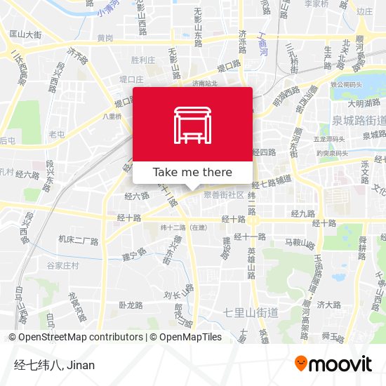 经七纬八 map