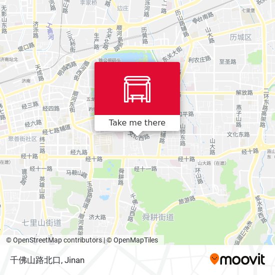 千佛山路北口 map
