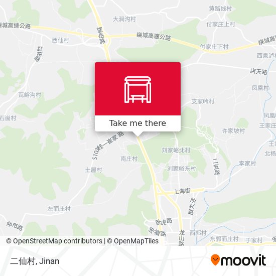 二仙村 map