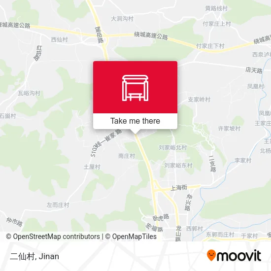 二仙村 map