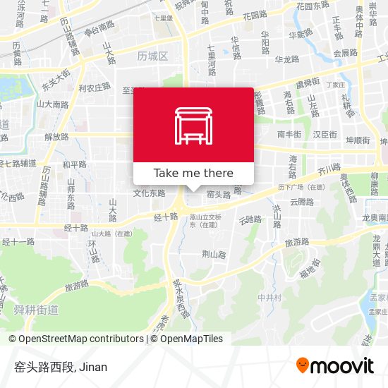 窑头路西段 map