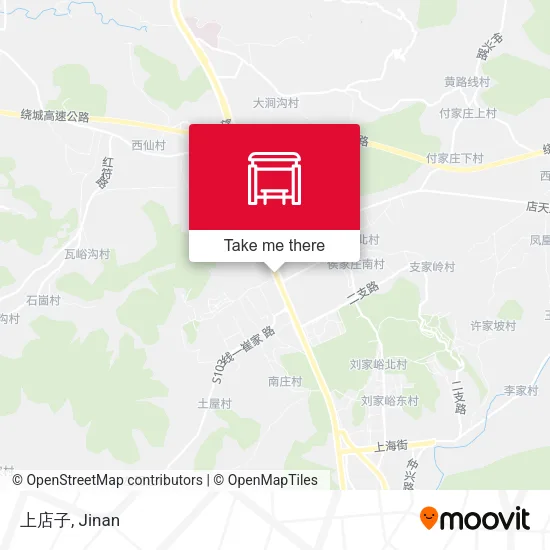 上店子 map