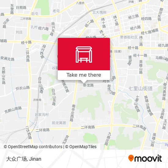 大众广场 map