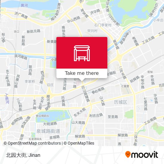 北园大街 map