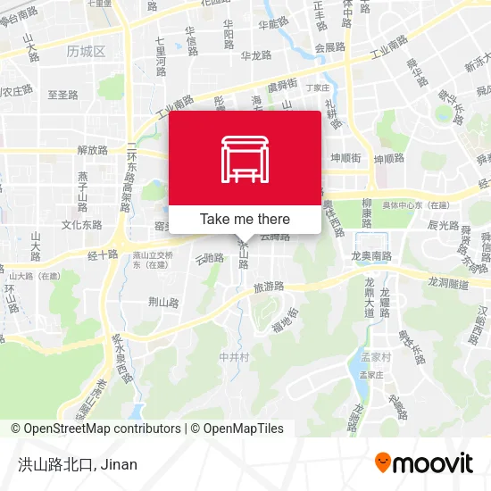 洪山路北口 map