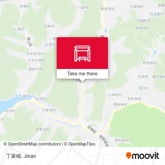 丁家峪 map