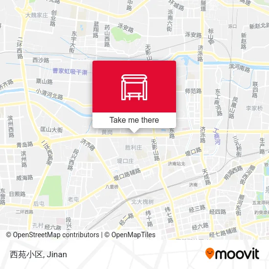 西苑小区 map