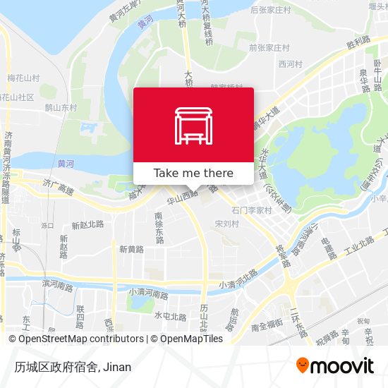 历城区政府宿舍 map