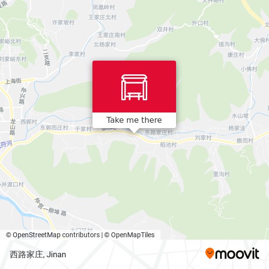 西路家庄 map