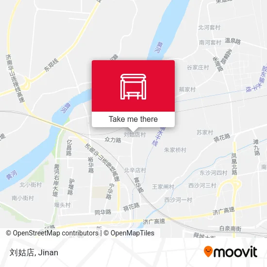 刘姑店 map
