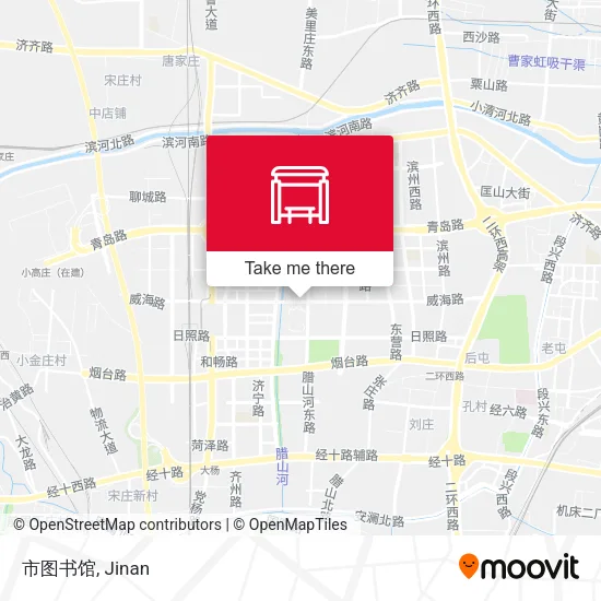 市图书馆 map