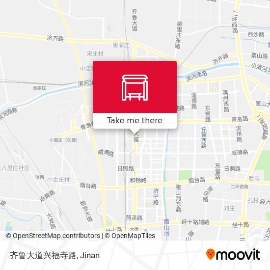 齐鲁大道兴福寺路 map