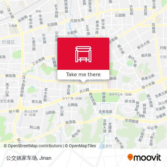 公交姚家车场 map