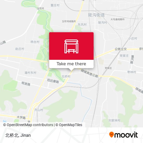 北桥北 map