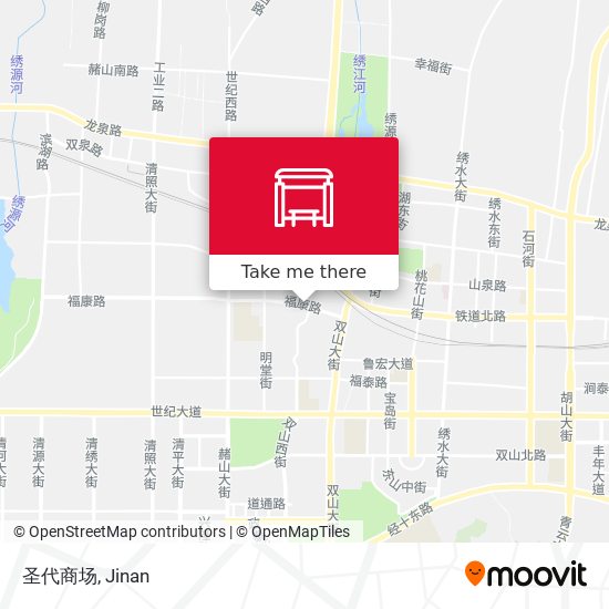圣代商场 map