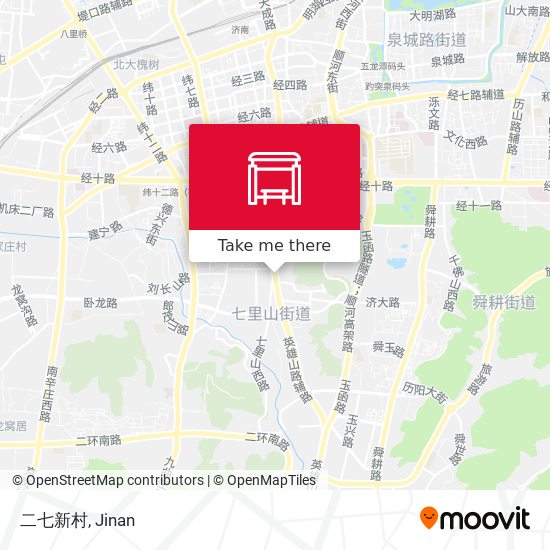 二七新村 map