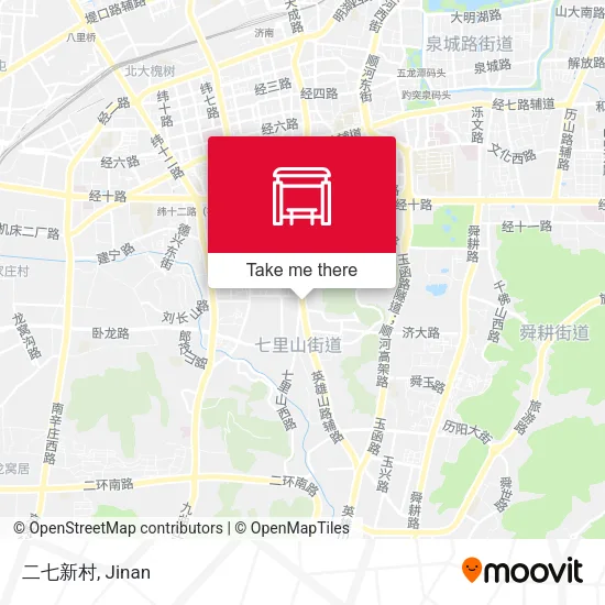 二七新村 map