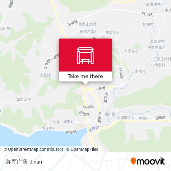 终军广场 map
