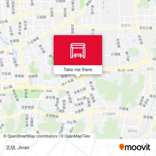 北胡 map