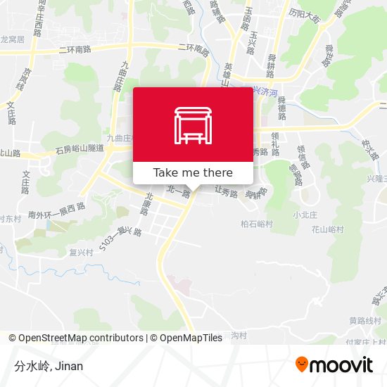 分水岭 map