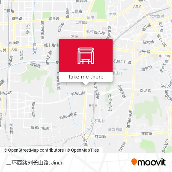二环西路刘长山路 map