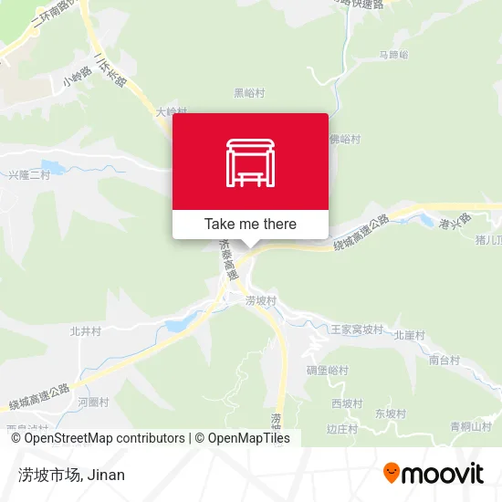 涝坡市场 map
