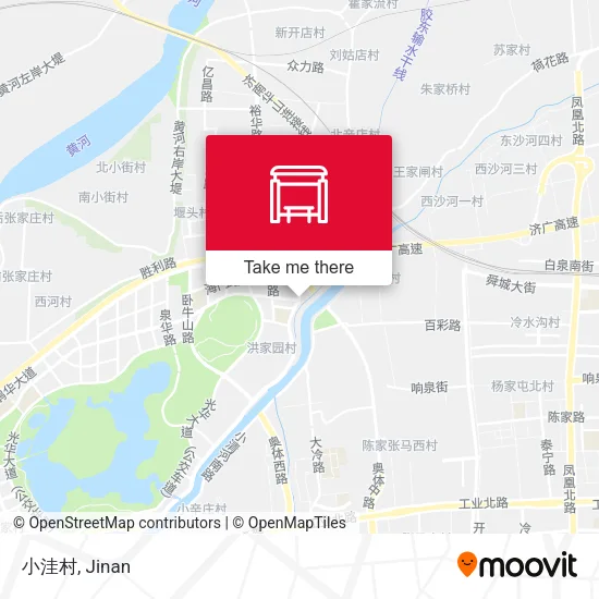 小洼村 map