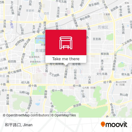 和平路口 map