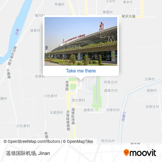 遥墙国际机场 map