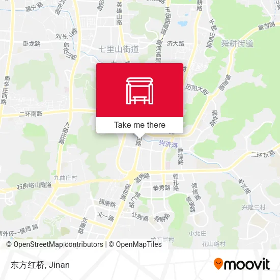 东方红桥 map