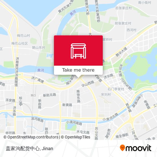 盖家沟配货中心 map
