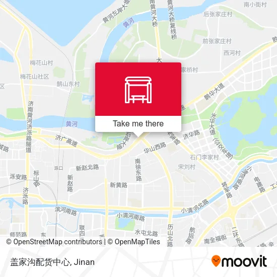 盖家沟配货中心 map