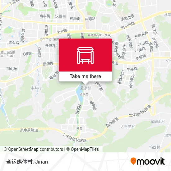 全运媒体村 map