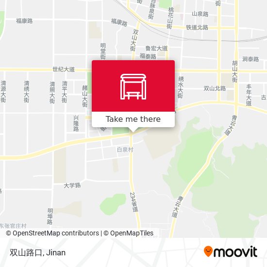 双山路口 map
