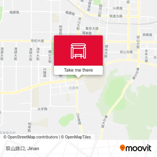 双山路口 map